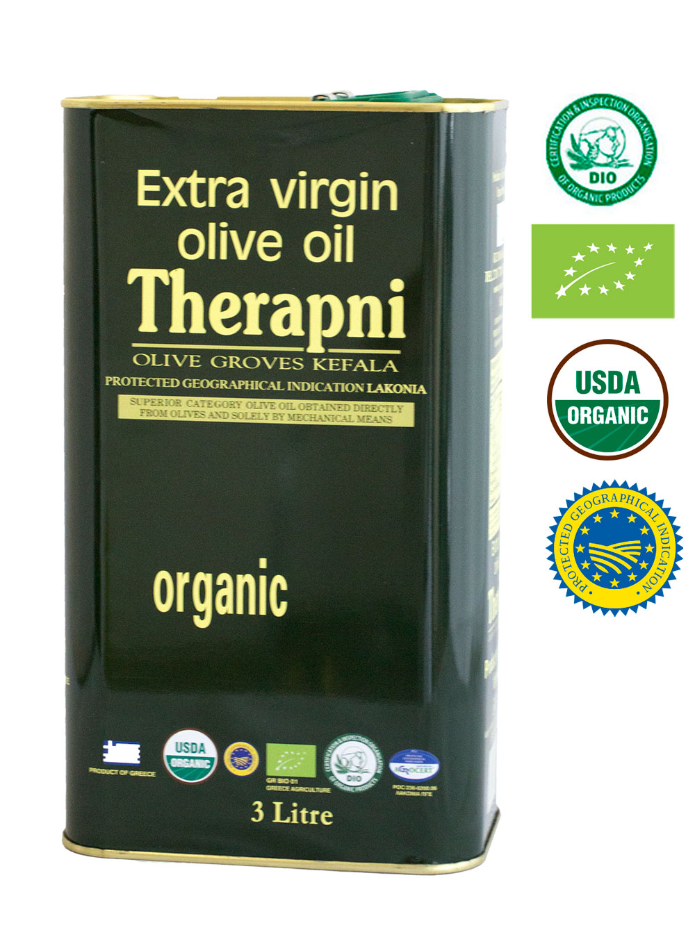 sparta-kefalas-oel-3l Sparta Kefalas / Extra natives Olivenöl BIO, 3L