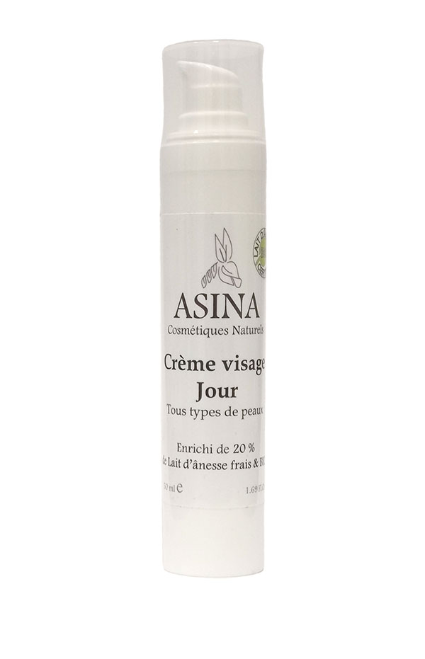asina-creme-jour Asinerie des garrigues / Tagescreme mit 20% BIO Eselmilch, 50ml