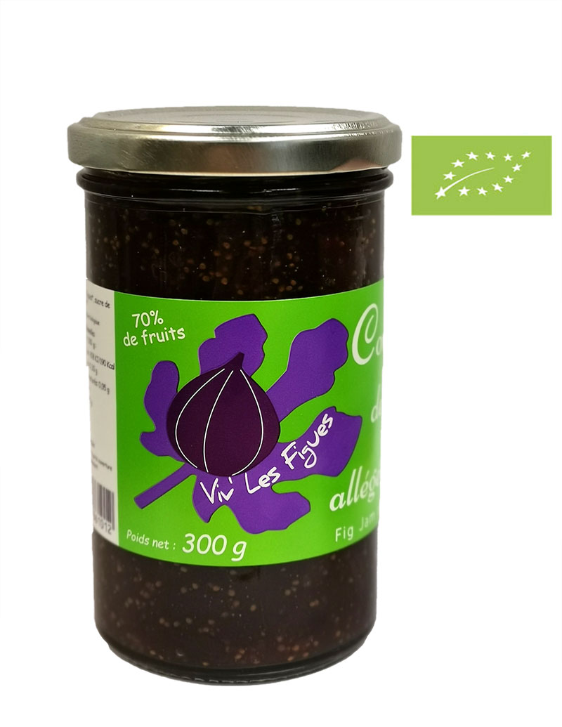 vivlesfiges-feigen-allege-1 Viv' les figues / Feigenkonfitüre mit wenig Zucker BIO, 300g