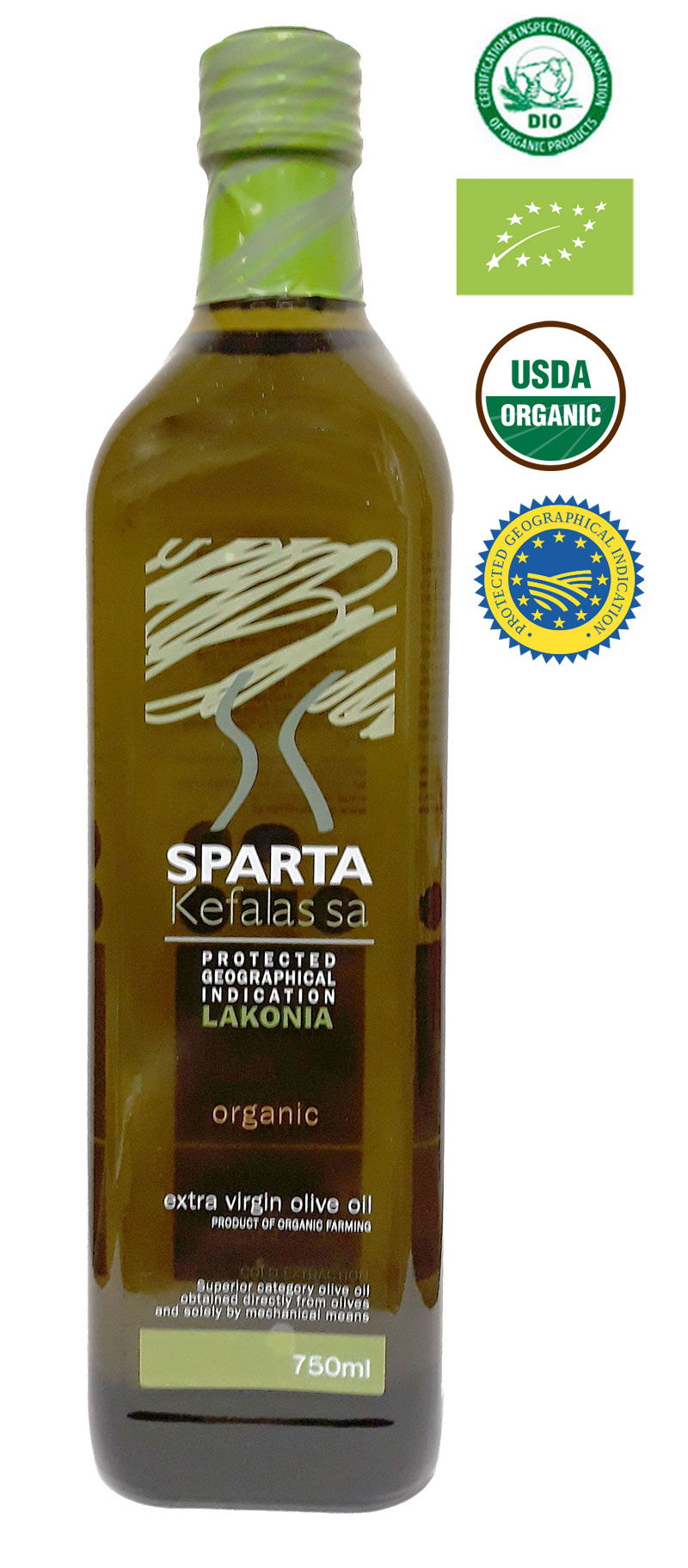 sparta-kefalas-oele Sparta Kefalas / Extra natives Olivenöl BIO, 0,75L
