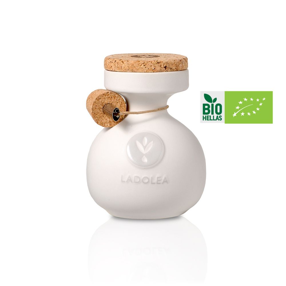 Ladolea / BIO Olivenöl (Patrinia) - Weiße Keramikflasche, 200ml