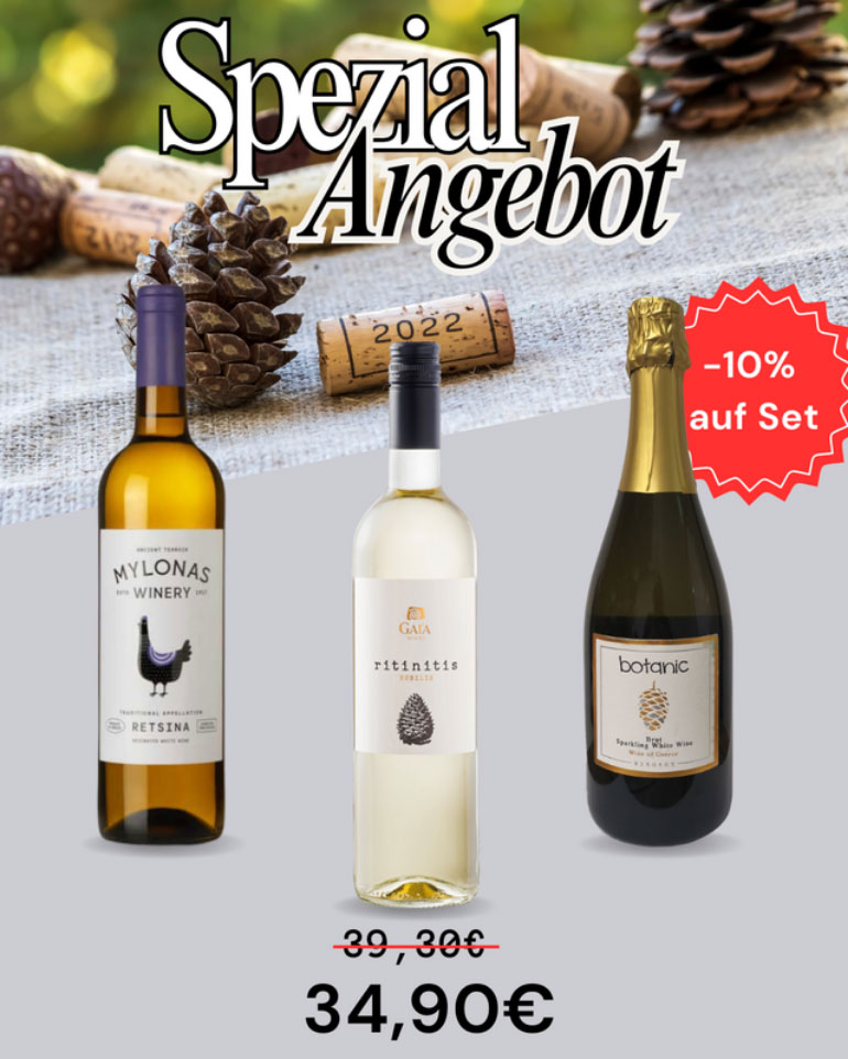 Set für Retsina-Liebhaber