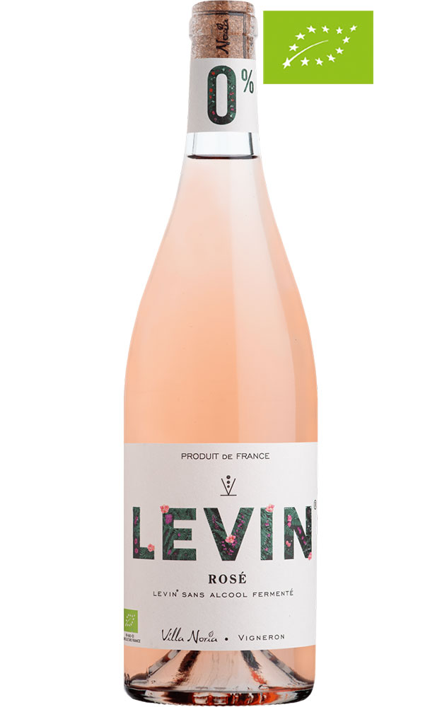 Villa Noria / Levin 0% - Rosé (Syrah) Alkoholfreie - BIO, 0,75L