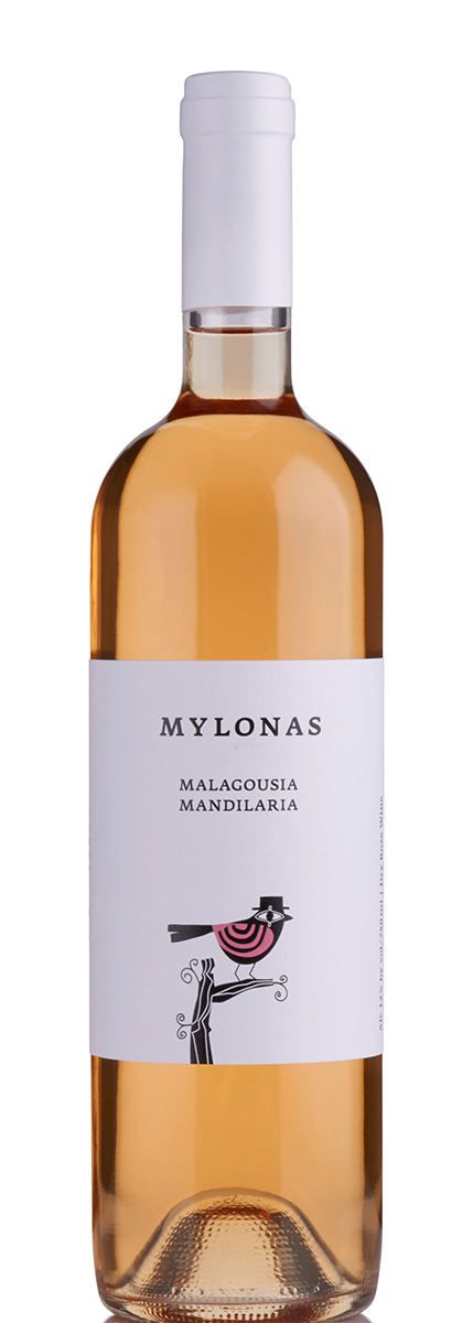 Mylonas_ROSE-L Mylonas Winery / Malagousia Mandilaria rosé, 2022