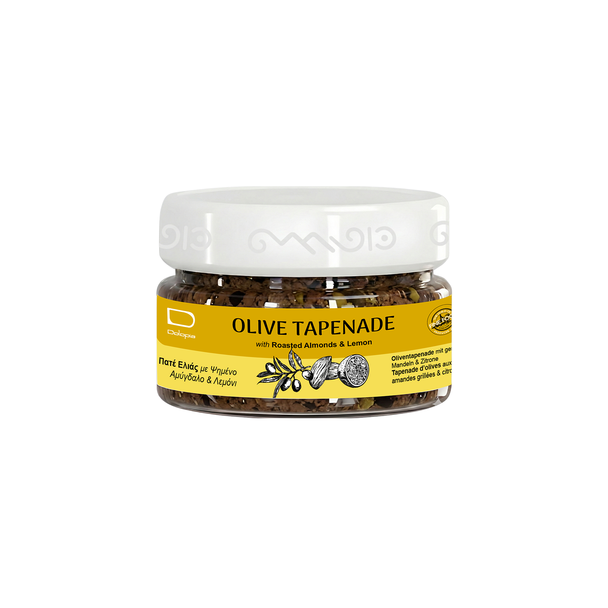 Dolopia / Oliventapenade mit gerösteten Mandeln & Zitrone, 120g