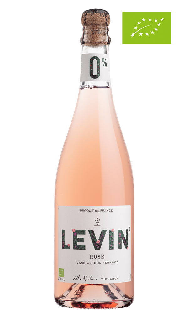 Villa Noria / Levin 0% - Rosé Sparkling Alkoholfreie - BIO, 0,75L