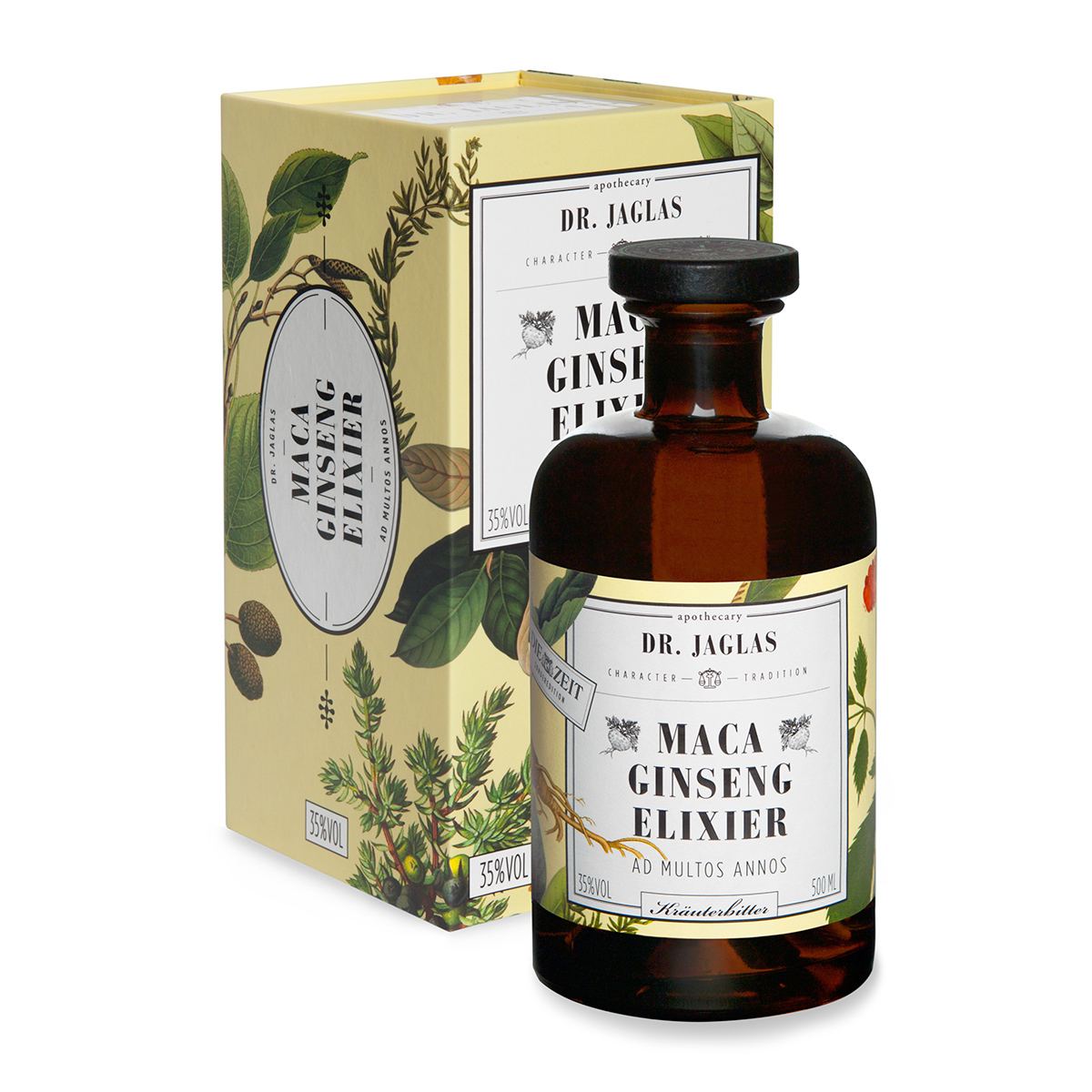 Jaglas-Maca_Ginseng_Elixier Dr. Jaglas / Maca Ginseng- Elixier, 500ml