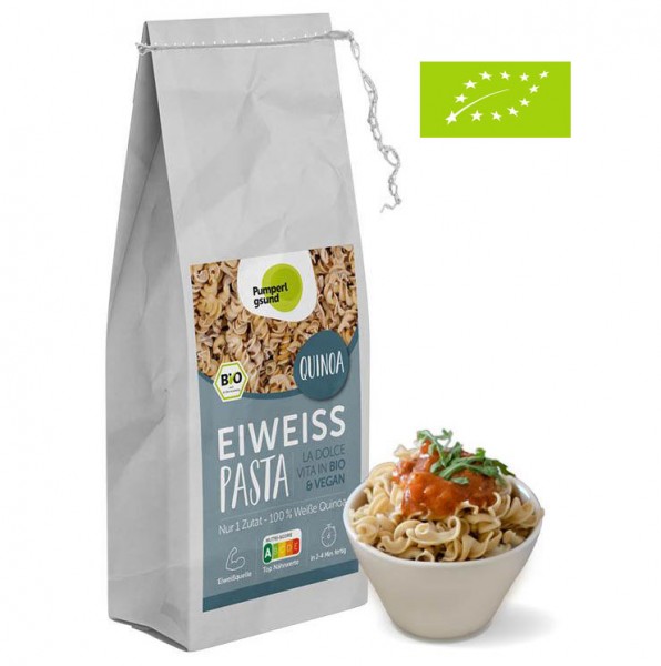 Pumperlgsund / Eiweiss Pasta - Weiße Quinoa Nudeln, 200g