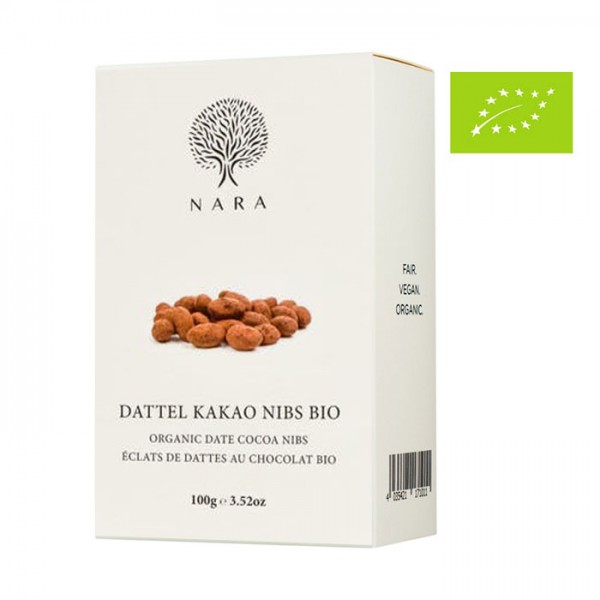 NaraFood / Dattel Kakao Nibs Bio, 100g