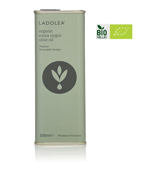 Ladolea / BIO Olivenöl (Koroneiki) - grünes Blech, 500ml