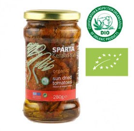 Sparta Kefalas / Sonnengetrocknete Tomaten BIO, 280G
