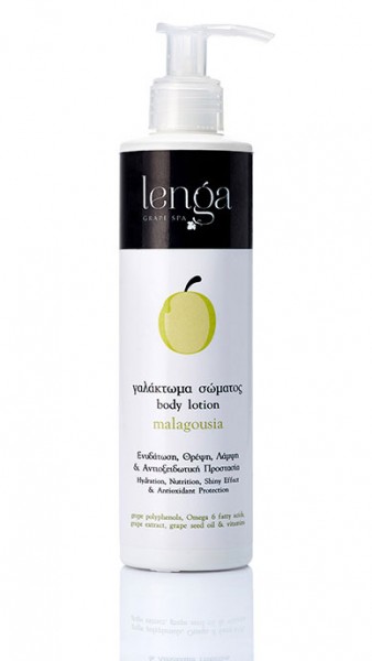 Lenga Grape Spa / Malagousia Körperlotion, 250ml